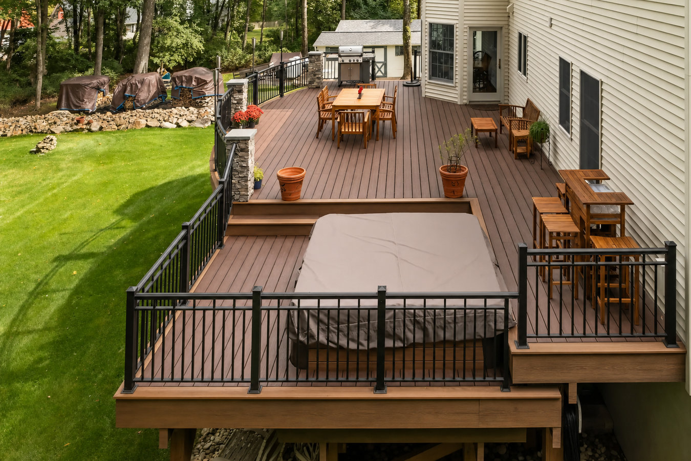 Multi-level decks in Duluth, MN